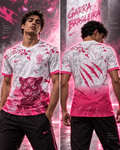 Camiseta Brasil Garra Brasileira 2026 - Vista frontal y trasera con modelo