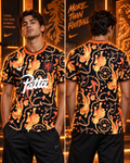 Camiseta Holanda x Patta x Nike Lions Culture - Vista frontal y trasera con modelo