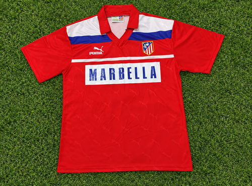Camiseta Retro Atlético de Madrid 1994-95 Puma Marbella - Frontal